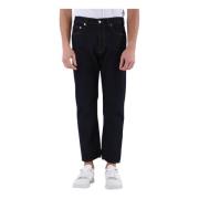 Mauro Grifoni Cropped Trousers Blue, Herr