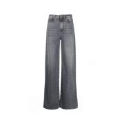 3X1 Wide Jeans Gray, Dam