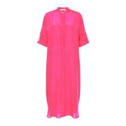 Co'Couture Sunrise Tunika Skjortklänning Pink, Dam