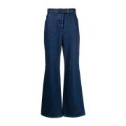 Giuliva Heritage Flared Jeans Blue, Dam