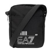 Emporio Armani EA7 Cross Body Bags Black, Herr
