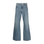 Amish Boot-cut Jeans Blue, Herr