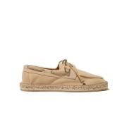 Scarosso Felipe Suede Espadrilles Beige, Herr