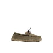 Manebí Suede shoes with logo Green, Herr