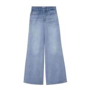 Frame `Le Palazzo `breda ben jeans Blue, Dam