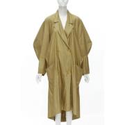 Issey Miyake Pre-owned Pre-owned Tyg ytterklder Beige, Dam