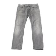 Saint Laurent Vintage Pre-owned Bomull nederdelar Gray, Dam