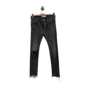 Balenciaga Vintage Pre-owned Bomull jeans Black, Dam