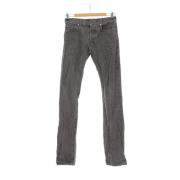 Dior Vintage Begagnade Grå Bomull Dior Jeans Gray, Dam