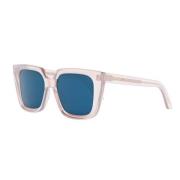 Dior Midnight Matte Pink/Blue Solglasögon Blue, Dam
