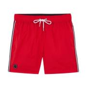 Eden Park Tricolor Badshorts - Eden Park Red, Herr