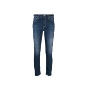 Dondup Smal passform denim jeans Blue, Dam