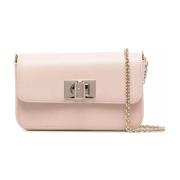 Furla Mini Crossbody Ballerina i Rosa Pink, Dam