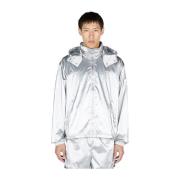 Adidas Metallic Shell Track Jacket Gray, Herr