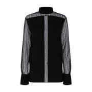 Givenchy Svarta Skjortor med Stil Black, Dam
