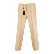 Gucci Chino-stil byxor i beige viskos Beige, Herr