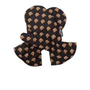 Moschino Handskar med teddybjörnsmotiv Black, Unisex