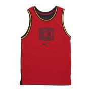 Nike NBA Courtside DNA Dri-Fit Grafisk Tank Red, Herr