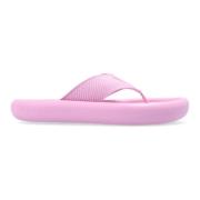 Stella McCartney Air Slides Gummisula Logodetalj Pink, Dam
