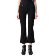 Armani Exchange Flared Jeans, Klassisk Stil Black, Dam