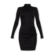 Dolce & Gabbana Draperad klänning Black, Dam