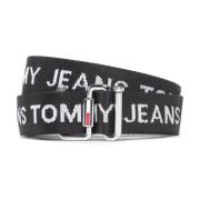 Tommy Jeans Belts Black, Dam