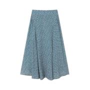 Thinking MU Maxi Skirts Blue, Dam