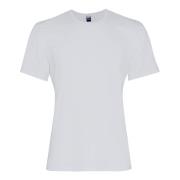 Boggi Milano T-shirt i stretch-bomull Jersey White, Herr