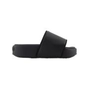 Yohji Yamamoto Pre-owned Pre-owned Läder sandaler Black, Dam