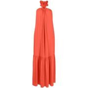 Erika Cavallini Maxi Klänning Red, Dam