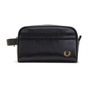 Fred Perry Wallets Cardholders Black, Dam