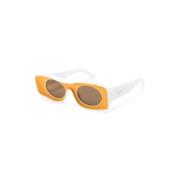 Loewe Gula solglasögon för dagligt bruk White, Dam