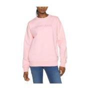 Tommy Hilfiger Bold Classic Sweatshirt Pink, Dam