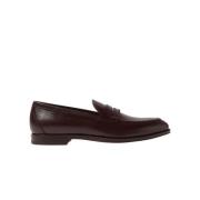 Scarosso Handgjorda italienska Penny Loafers i brunt kalvskinn Brown, ...