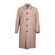 Gabriele Pasini Single-Breasted Coats Beige, Herr