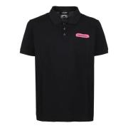 Dsquared2 Svart Tennis Polo Tröja Black, Herr