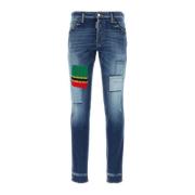 Dsquared2 Stretch Denim Slim-Fit Jeans Blue, Herr