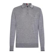 Tommy Hilfiger Pikétröjor Gray, Herr