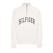 Tommy Hilfiger Mw0Mw25890 AF4 Sweatshirt White, Herr