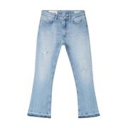 Dondup Öppna Mandy Orlo Jeans Blue, Dam