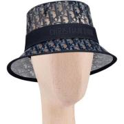 Dior Vintage Pre-owned Bomull hattar-och-kepsar Blue, Dam