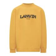 Lanvin Klassisk Sweatshirt Yellow, Herr