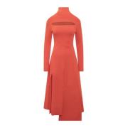 A.w.a.k.e. Mode Knitted Dresses Red, Dam