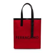Salvatore Ferragamo Shoppingväska Red, Herr