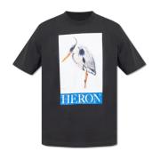 Heron Preston Tryckt T-shirt Black, Herr