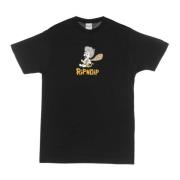 Ripndip Svart Streetwear T-Shirt för Män Black, Herr