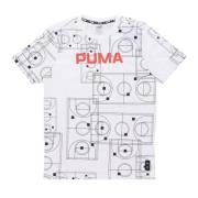 Puma Clear Out Tee - Streetwear Kollektion White, Herr