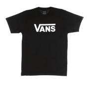 Vans Klisk Svart/Vit T-Shirt för Män Black, Herr