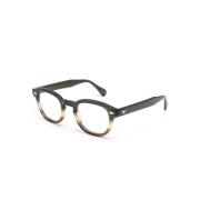 Moscot Grå Brun Fade Optisk Ram Brown, Dam