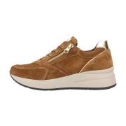 Nerogiardini Snörning Sportig Chic Sneakers Brown, Dam